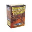 Deck Protector Dragon Shield 100 Matte Rdeči